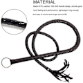 Pikkukuva 3 / 5: Imitoidun nahka Musta Piiska Puku Piiska Käsintehty Bullwhip, Piiska Puku Tarvike