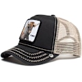 Miniatyrbillede 1 af 2: Sort Panter Mesh Cap til Voksne Sommer Baseball Cap Trucker Cap BLACK BUFFALO