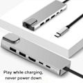 Miniatyrbillede 5 af 5: 6-i-1 Type-C HDMI-adapter med 87W USB-C PD-power