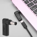Pikkukuva 2 / 5: Typ-C naar 7,4x5,0 mm DC-adapter Snellader 90 graden voor netbook