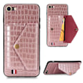 Pikkukuva 1 / 5: TG Suunniteltu Kotelo Korttitaskulla - iPhone 8 Rose Gold Rose Gold