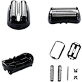 Miniatyrbillede 3 af 8: 32B S3 udskiftningshoveder kompatible med Braun Series 3, elektriske barbermaskiner