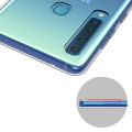 Miniatyrbillede 2 af 5: TG Samsung Galaxy A9 2018 - Stødabsorberende Silikon Cover Transparent/Gennemsigtig