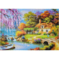 Miniatyrbild 3 av 4: 1000-bitars pussel - Pastoralt landskap
