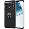 Miniatyrbillede 1 af 5: OnePlus 10 Pro 5G Skal med Finger Ring og Indbygget Plade Sort