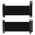 Miniatyrbillede 2 af 5: Gen3.0 PCI-E 16x til 16x Riser Extender PCIe Mining-kabel til ENTHOO Evolv Shift PH-ES217E/XE PK-217E/XE ITX-moderkort 90 grader 20CM