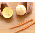 Miniatyrbillede 2 af 5: Galaxy Lang appelsinskaler i plast frugt- og grøntsagsskärare 2 stk (appelsin) Orange
