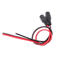 Pikkukuva 5 / 5: 5 kpl 5,5x2,1 mm naarasovittimia DC-virran CCTV PSU-pigtail-kaapelilähtöön 1