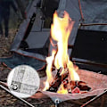 Miniatyrbilde 2 av 3: Bærbart bålsted for utendørs camping - Sammenleggbart bålsted