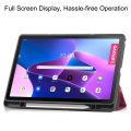 Miniatyrbillede 5 af 5: Tri-fold Etui til Lenovo Tab M10 Plus Gen 3 - Space multifarvet