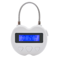 Miniatyrbillede 1 af 2: Tidslås med LCD-display, multifunktions elektronisk resetimer, vattentät USB-uppladdningsbar white