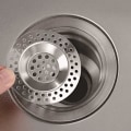 Miniatyrbilde 4 av 5: 2 Disk Sil, Vask Plugg, Deksel, Rustfritt Stål Vask Sil, Rustfritt Stål Vask Plugg, Diameter 75 mm