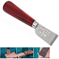 Miniatyrbilde 3 av 5: Galaxy DIY Lærblad Spade Håndverktøy med Trehåndtak Rustfritt Stål Blad for Lærarbeid