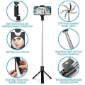 Pikkukuva 3 / 5: Uusi K07 stativ selfie-keppi vaakakuvaus ja pystysuora kuvaus bluetooth selfie-keppi selfie-tarvike matkapuhelinpidike