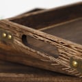 Miniatyrbilde 5 av 5: Serveringsbrett i orientalsk stil - holdbar og elegant 6*23,5*4cm 1 sett