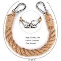 Pikkukuva 4 / 5: Toalettirullien pidike Seinäkiinnitys Nautical Rope Toalettirullien pidike