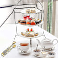 Miniatyrbillede 5 af 5: Rose Håndtag Sukkertang Rustfrit Stål Mini Sukkertang Skridsikker Appetitvækker Godteriservice Tange Kaffe Te Køkkenservice (2 stk)