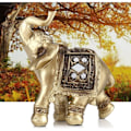 Pikkukuva 5 / 5: Galaxy Elefanttistatuette Onnen Onnen Elefanttistatuette Työpöydän Koriste Syntymäpäivälahja 9*9cm s