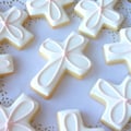 Miniatyrbillede 4 af 5: 5 stilarter rustfrit stål kageudskæringsform til krydsform DIY Fondant Bagevarer Dekorer Bageværktøj