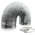 150mm Aluminium Ventilationsslange til Emhætte, Rørventilator (5 Meters Længde)