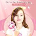 Miniatyrbillede 4 af 5: TG Automatisk Hårvævnings Styling Tool Smart Quick DIY Elektrisk Flettemaskine Rosa S