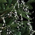 Miniatyrbilde 4 av 9: Fiskesnøre fast perle kjede som forbinder perler jule iskrystall anheng perler rotting krans juletrepynt 2M transparent snowflake string