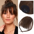 Miniatyrbilde 1 av 5: TG Bangs Hårklipp Inn Bangs 100% Menneskehår Wispy Bangs Clip