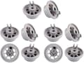 Bosch diskmaskin hjul 10-pack Neff diskmaskin reservdelar rullar nedre korg 165314