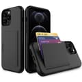 iPhone 13 Skal med Kortfack Skyddande Svart_yux