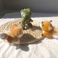 Miniatyrbillede 3 af 4: Superfed dinosaur nål på maven 1 stk