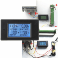 Miniatyrbild 2 av 3: DC 100A Amperemeter Testare Digital LED Strömmätare Monitor Ström Energi Voltmeter