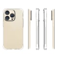 Pikkukuva 3 / 5: iPhone 15 Pro TPU + Akryyli Anti-drop Kotelo Kuori Läpinäkyvä
