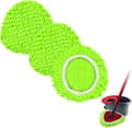 3 stk. udskiftningsmoppepuder egnet til O Cedar, til Ocedar Easywring Spin Mops - Microfiber Chenille til hovedmaskinvaskbar, genanvendelig, Easy to_yu