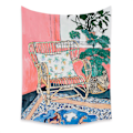 Miniatyrbild 1 av 5: Wekity Botanisk Boho Hemtapet Estetisk Konst Hem Bakgrund Tyg Ornament Present Mandala Gobeläng Ornament (ZJ825-66, 51 X 59 tum)