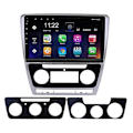 Miniatyrbild 4 av 5: 5st/ set Bilstereoradio 10,1 tum Fascia Ramadapter 2din Dvd Player Panel Dash Ram För Skoda Octavia 2004-2014
