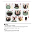 Miniatyrbilde 5 av 5: TG Mode Dam Sidodel Naturlig Medium Lengde Hel Peruk Peruk Brun