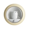 Miniatyrbilde 1 av 2: Intelligent Lysstyring LED Nattlys Soverom Menneskekroppssensor Lys Kreativt Nattlys USB Senglampe Gave Gul