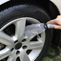Miniatyrbillede 4 af 5: Rengøringsbørste til bilhjul Spids vaskbørste Slidstærk multiformet skrubbørste 1