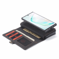 Miniatyrbilde 5 av 5: CaseMe Lommebokveske magnetdeksel for Samsung Galaxy Note 10 Plus Svart