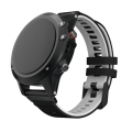 Miniatyrbillede 3 af 5: Silikonarmbånd Sort & Grå til Garmin Fenix ​​5X/6X Sort, Grå