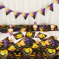Pikkukuva 2 / 5: 6-osainen Halloween-paperimukien ja -lautasten setti Juhlatarvikkeet Halloween-juhliin A