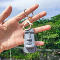 Pikkukuva 4 / 5: Moai-hahmo avaimenperä B B B