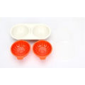Miniatyrbilde 2 av 5: Form Eggkoker, Avlopps Eggkoker, Dobbelkopp Eggkoker