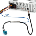 Miniatyrbilde 2 av 5: TG Signalforsterker Radioantenne Bilstereo FM AM Adapterkabel Fak