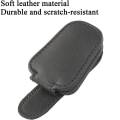 Pikkukuva 2 / 5: Auton aurinkolasikotelo, magneettinen nahkainen aurinkolasiklipsi, aurinkolasien ripustuskoukku autoon