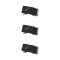 Miniatyrbild 2 av 5: 1/2/3/5 Herrar Solid Automatisk Spänne Ratchet Läder Metallbälte 3-pack