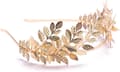 Brudkronan med blad, vinddiadem, guld