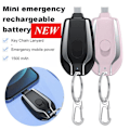 Miniatyrbilde 6 av 6: Bærbar Powerbank Nødlader SVART FOR IPHONE FOR