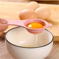 Miniatyrbilde 3 av 5: 1 stk Eggvite-separator Eggeplommeseparator Eggesil Kjøkkenbaking Eggeplomme Eggvite Eggesil Kjøkkenutstyr Rosa