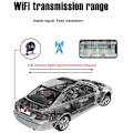 Pikkukuva 3 / 5: Langaton auton peruutuskamera WIFI:llä, 170 astetta, kojelautakamera, HD-yönäkö, iPhone, Android, 12V..DEBUNS